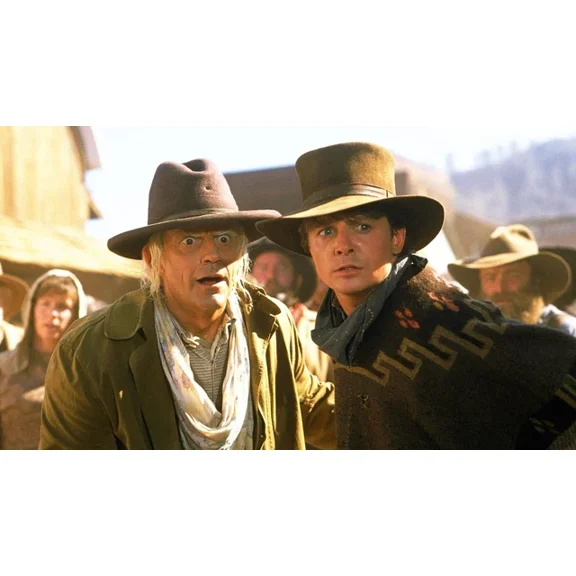 Back To The Future 3 Movie Poster Marty Mcfly Michael J Fox Buford UNFRAMED PAPER POSTER