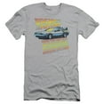 thumbnail image 1 of Back To The Future 88 Mph S/S Adult 30/1 T-Shirt Silver, 1 of 2