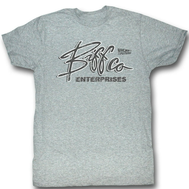 Back To The Future - Biff Co - Short Sleeve - Heather - Adult - T-Shirt