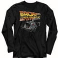 thumbnail image 1 of Back To The Future Btf Car Black Adult Long Sleeve T-Shirt, 1 of 2