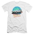 thumbnail image 1 of Back To The Future Bttf Airbrush Premium S/S Adult 30/1 T-Shirt White, 1 of 2