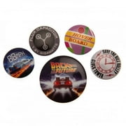 Back To The Future Button Set (Pack of 5)