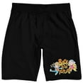 thumbnail image 1 of Back To The Future Chib Marty & Doc Men's Black Sleep Pajama Shorts-XL, 1 of 5