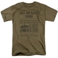 thumbnail image 1 of Back To The Future Clock Tower Officially Licensed Adult T Shirt, 1 of 2