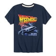 thumbnail image 1 of Back To The Future - DeLorean 88 MPH 1.21 Gigawatts - Toddler & Youth Short Sleeve Graphic T-Shirt, 1 of 4