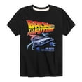 thumbnail image 1 of Back To The Future - DeLorean 88 MPH 1.21 Gigawatts - Toddler & Youth Short Sleeve Graphic T-Shirt, 1 of 4