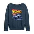 thumbnail image 1 of Back To The Future - DeLorean 88 MPH 1.21 Gigawatts - Women's Lightweight French Terry Long Sleeve Shirt, 1 of 4