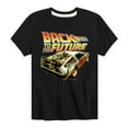 thumbnail image 1 of Back To The Future - DeLorean Time Machine - Toddler & Youth Short Sleeve Graphic T-Shirt, 1 of 4
