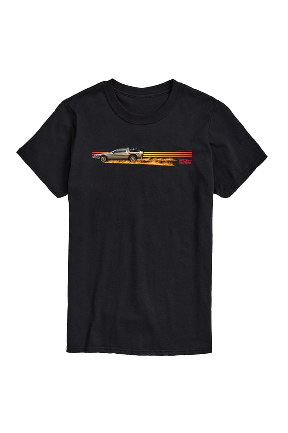 - Delorean - Men's Short Sleeve Graphic T-Shirt