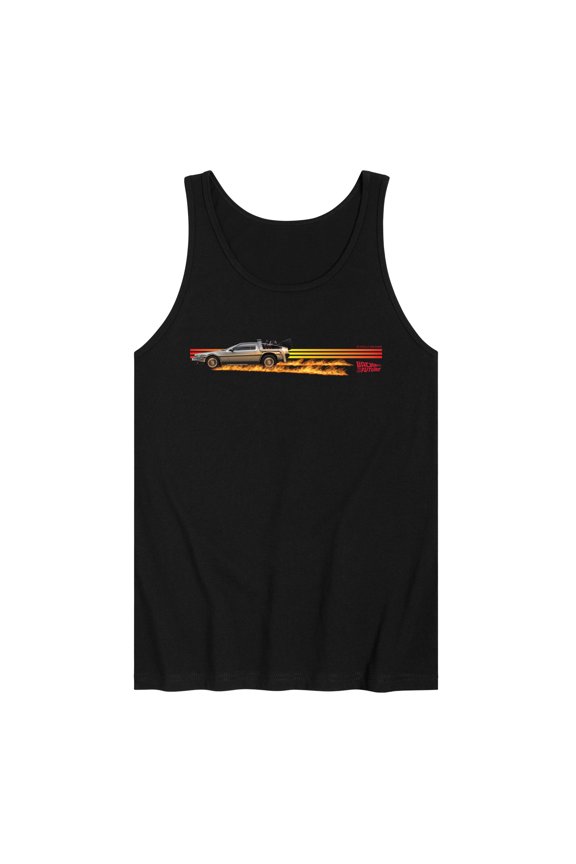 - Delorean - Men's Sleeveless Graphic Tank Top
