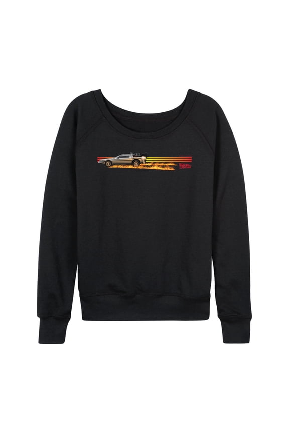 - Delorean - Women's French Terry Long Sleeve Shirt