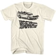 thumbnail image 1 of Back To The Future Dmc Ink Natural Adult T-Shirt 4Xl, 1 of 2