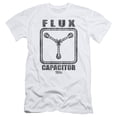 thumbnail image 1 of Back To The Future Flux Capacitor S/S Adult 30/1 T-Shirt White, 1 of 1