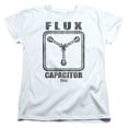 thumbnail image 1 of Back To The Future Flux Capacitor S/S Women's T-Shirt White, 1 of 1