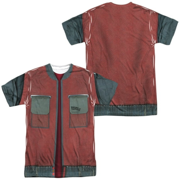 Back To The Future - Future Jacket - Short Sleeve Shirt - Large