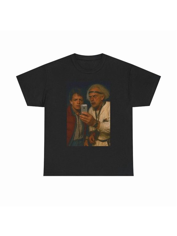 Back To The Future Graphic T Shirt Phone Vintage GoldenGate JSC T-shirt S-5XL