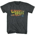 thumbnail image 1 of Back To The Future Great Scott Black Heather Adult T-Shirt 2Xlt, 1 of 2