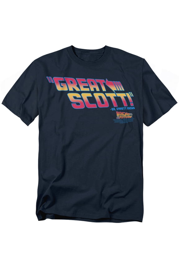 T-Shirt Great Scott Unisex Graphic Tee For Men & Women