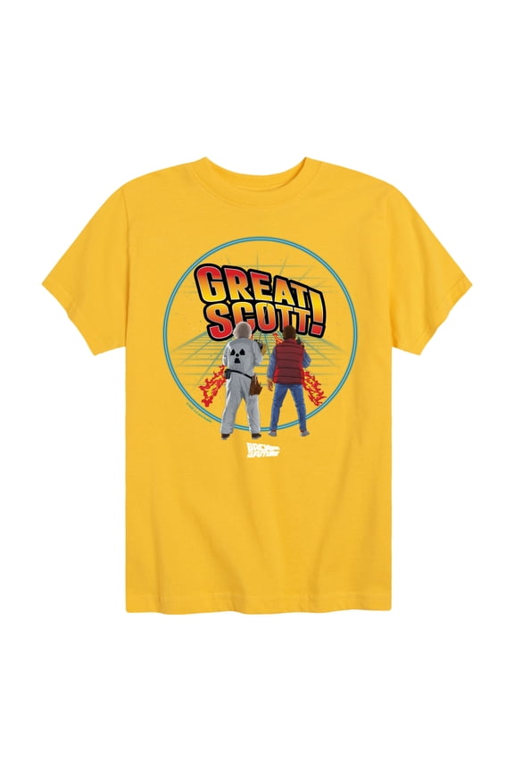 - Great Scott! - Toddler & Youth Short Sleeve Graphic T-Shirt