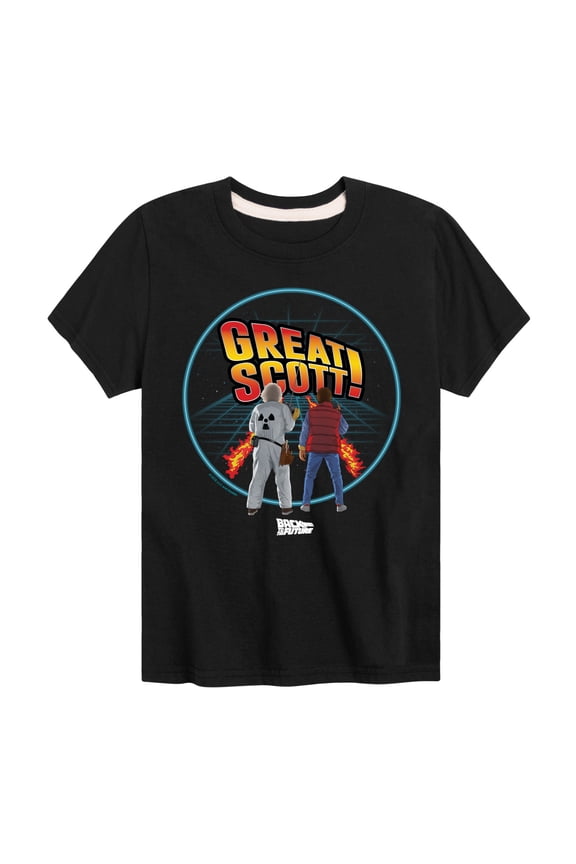 - Great Scott! - Toddler & Youth Short Sleeve Graphic T-Shirt