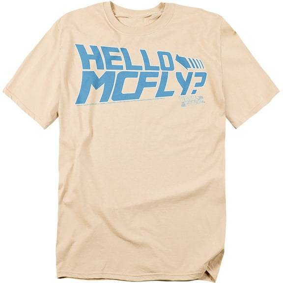 Back To The Future T-Shirt Hello Mcfly Unisex Graphic Tee For Men & Women