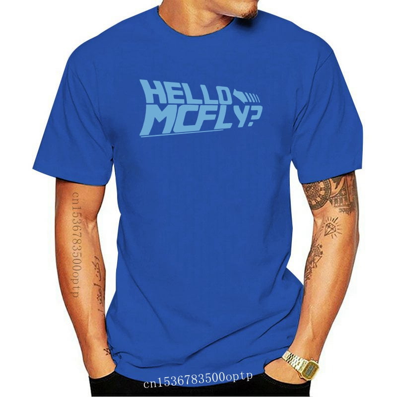 Back To The Future Hello Mcfly T-Shirt Sizes S-3X NEW - Walmart.com