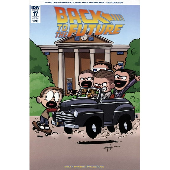 Back To The Future (IDW) #17A VF ; IDW Comic Book