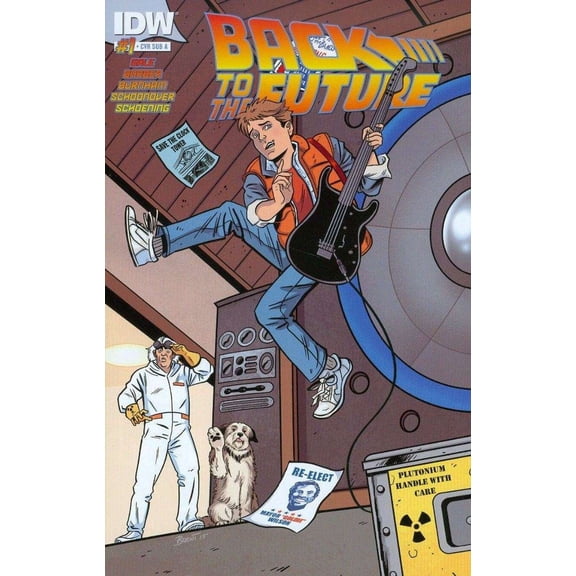Back To The Future (IDW) #1A VF ; IDW Comic Book