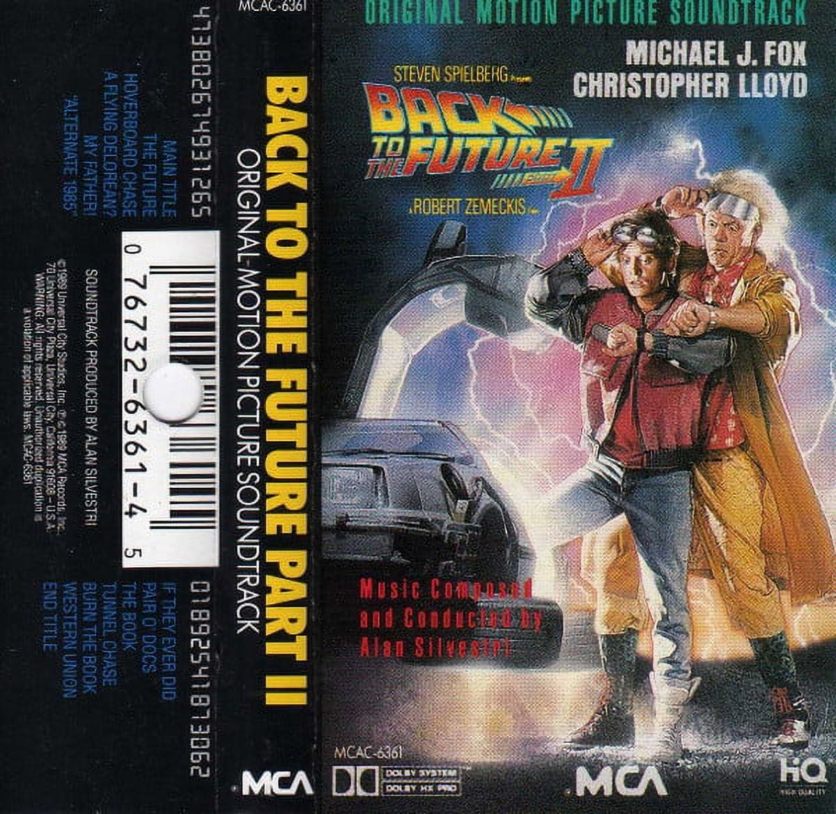 Back To The Future II - Soundtrack (Cassette)