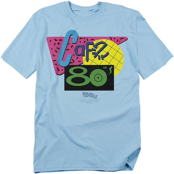 Back To The Future Ii T-Shirt Cafe 80S Unisex Graphic Tee For Men & Women