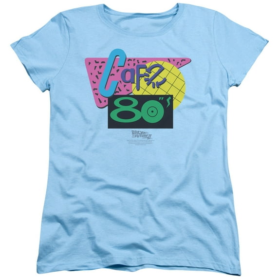 Back To The Future Ii - Cafe 80S - Women's Short Sleeve Shirt - Large