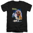 thumbnail image 1 of Back To The Future Ii - Poster - Slim Fit V Neck Shirt - XX-Large, 1 of 2