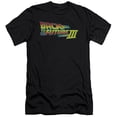 thumbnail image 1 of Back To The Future Iii - Logo - Slim Fit Short Sleeve Shirt - Small, 1 of 2