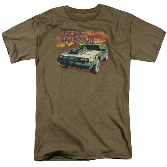 Back To The Future Iii Wild West Officially Licensed Adult T Shirt