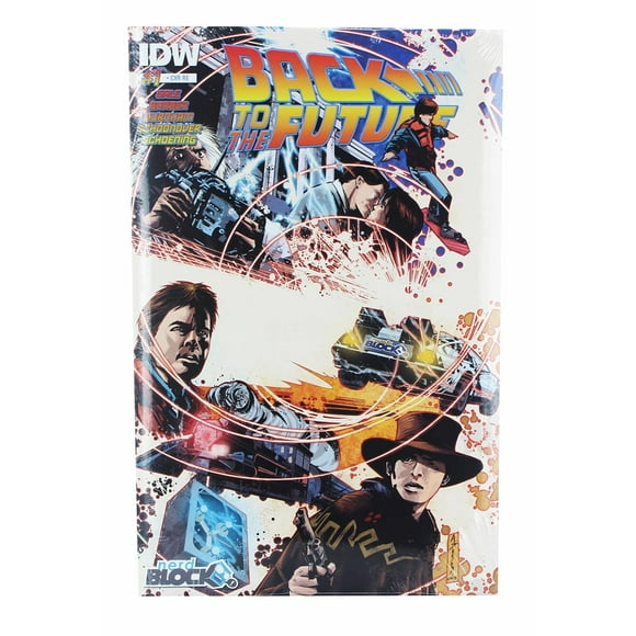 Back To The Future Issue #1 Comic Book (1:10 Variant Cover)