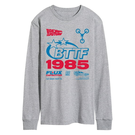 Back To The Future - Jersey Americana - Men's Long Sleeve Graphic T-Shirt