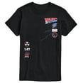 thumbnail image 1 of Back To The Future - License Plate And Icon - Men's Short Sleeve Graphic T-Shirt, 1 of 4