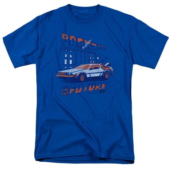Back To The Future T-Shirt Lightning Strikes Unisex Graphic Tee For Men & Women