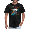 Back To The Future Logo DMC Time Machine Men's TShirt
