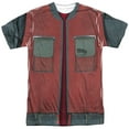 thumbnail image 1 of Back To The Future Men's Future Jacket Sublimation T-shirt XX-Large White, 1 of 2