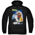 thumbnail image 1 of Back To The Future Men's Poster Hooded Sweatshirt Large Black, 1 of 2