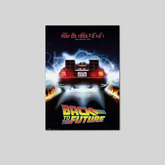 Back To The Future - Movie Poster (Delorean) Size 24''x36'' Googate