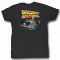 thumbnail image 1 of Back To The Future Movies Btf Car Adult Short Sleeve T Shirt, 1 of 2