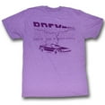 thumbnail image 1 of Back To The Future Movies Future Purple Adult Short Sleeve T Shirt, 1 of 2