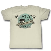 Back To The Future Movies Pairs Again Adult Short Sleeve T Shirt