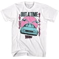 thumbnail image 1 of Back To The Future Outatime Pastel White Adult T-Shirt, 1 of 2