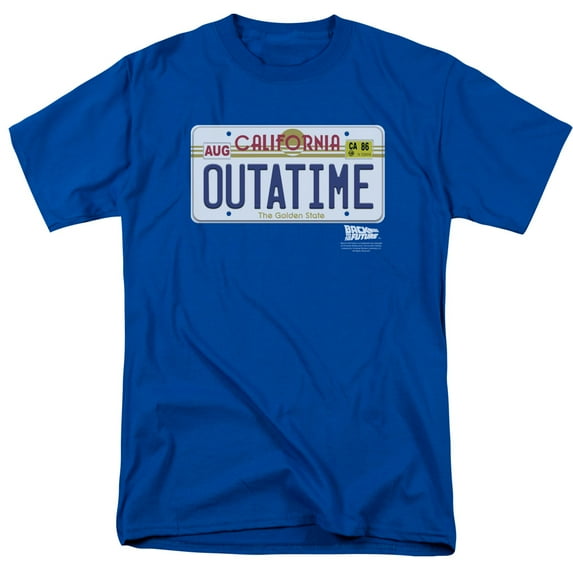 Back To The Future - Outatime Plate - Short Sleeve Shirt - XXXXX-Large