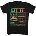 thumbnail image 1 of Back To The Future Powered By Flux Capacitor Black Adult T-Shirt Xlt, 1 of 2