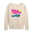 thumbnail image 1 of Back To The Future - Retro Logo - Women's Lightweight French Terry Long Sleeve Shirt, 1 of 4