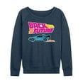 thumbnail image 1 of Back To The Future - Retro Logo - Women's Lightweight French Terry Long Sleeve Shirt, 1 of 4